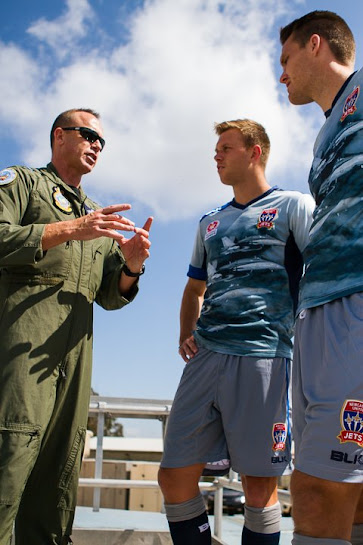 Newcastle Jets Air Force Kit Revealed Footy Headlines